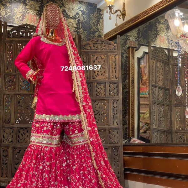 Heavy Gharara Suit Set